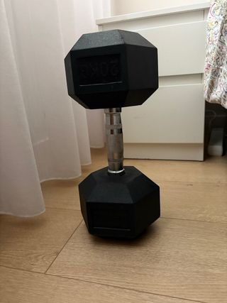 Mancuerna/Dumbbell Hexagonal 20kg 