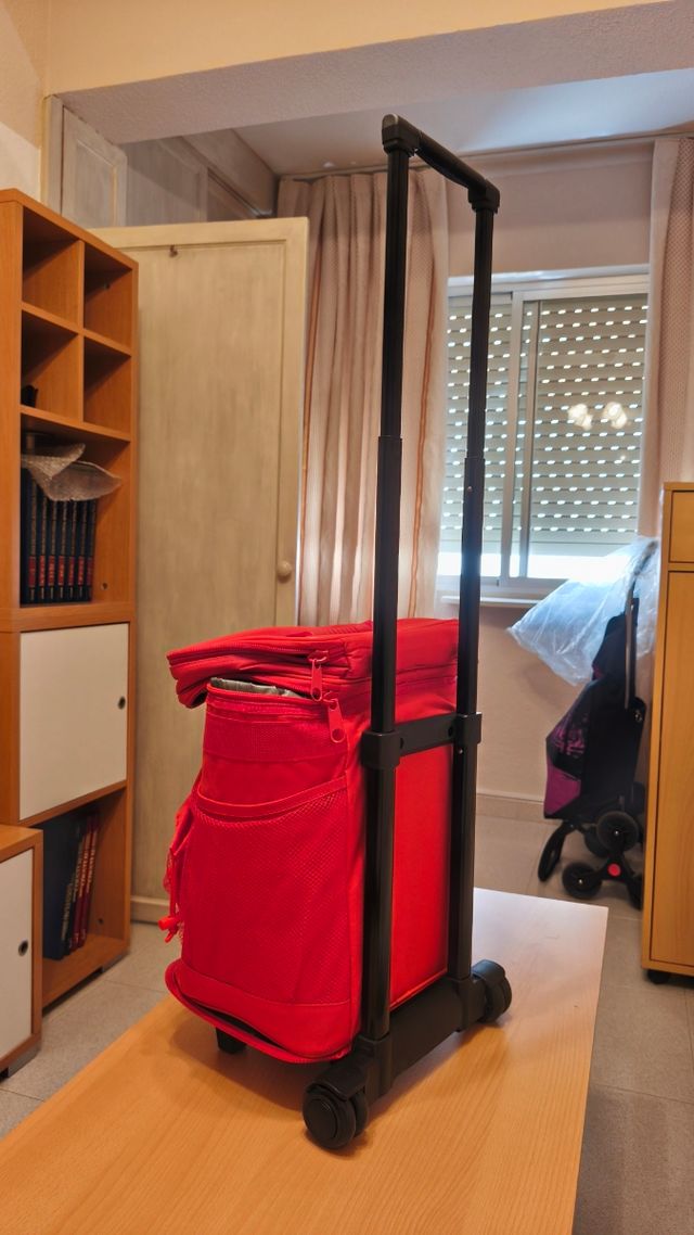 Nevera portátil Coca-Cola roja