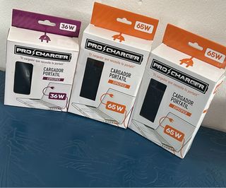 Cargadores PRO/CHARGER 36W & 65W