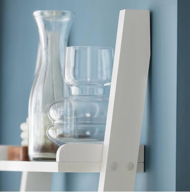 Estantería Escalera Blanca - 5 Estantes