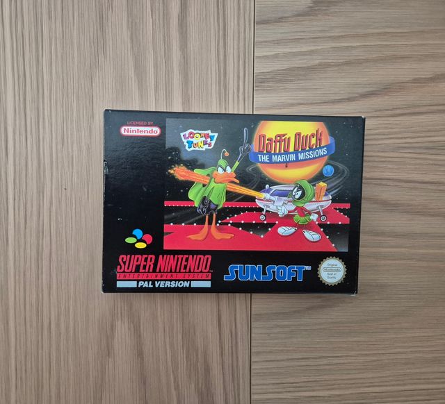Daffy Duck:The Marvin Missions SNES Pal españolizo