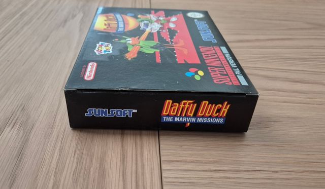 Daffy Duck:The Marvin Missions SNES Pal españolizo