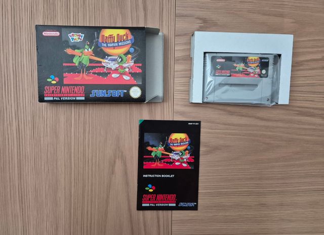 Daffy Duck:The Marvin Missions SNES Pal españolizo