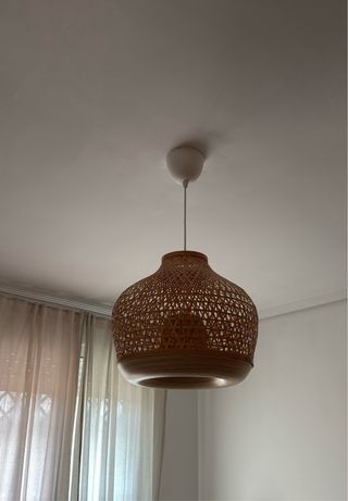 Lámpara de techo de bambú IKEA