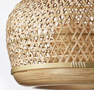 Lámpara de techo de bambú IKEA