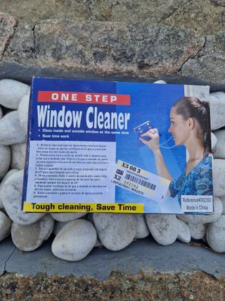 Limpiador de ventanas de vidrio magnético de doble