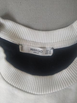 Sudadera Mango tricolor