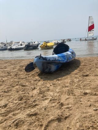 Kayak individual - piragua azul