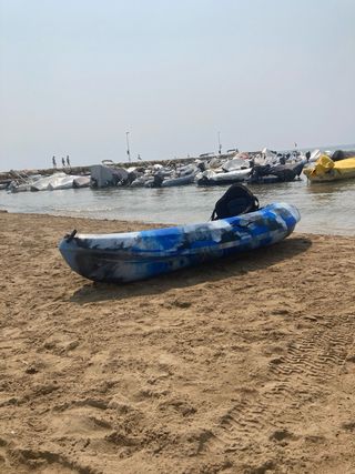 Kayak individual - piragua azul