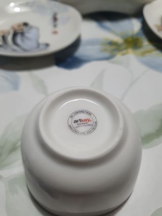 Set da tè in porcellana cinese