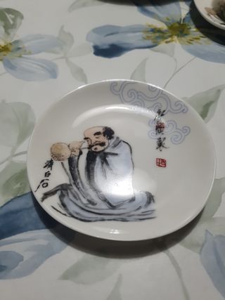 Set da tè in porcellana cinese