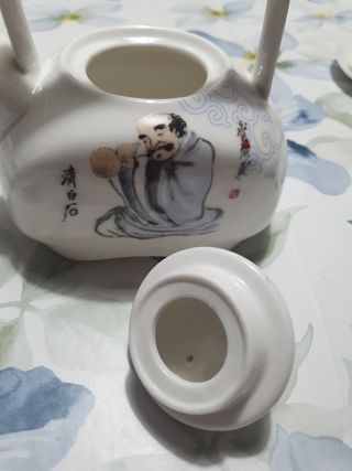 Set da tè in porcellana cinese