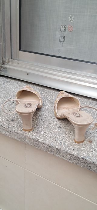 Zapatos Erme beige ceremonia