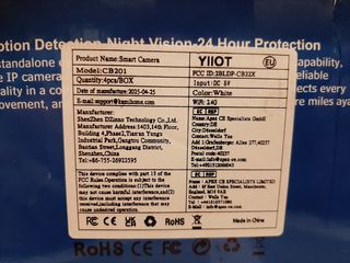 4 Telecamere YI Smart Home Interne mod. CB201
