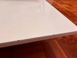 Mesa centro cristal blanco