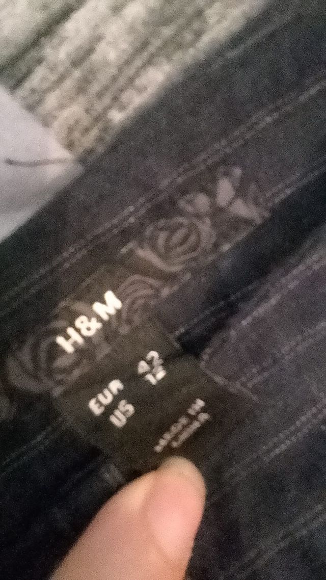 Traje mujer rayas gris-negro, talla grande