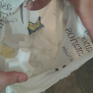 Armario tela verde plegable