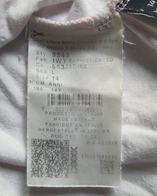 T-shirt Colmar bianca