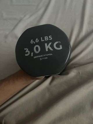 Mancuerna 3kg - Decathlon