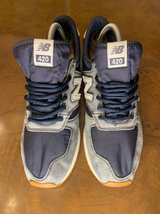 Zapatillas New Balance 420 - Azul Gris