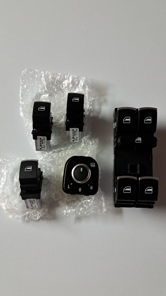 Comandi alzacristalli VW Pulsantiera Golf Plus V 5