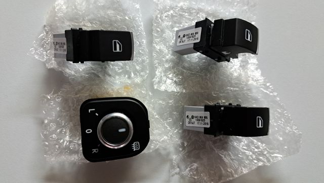 Comandi alzacristalli VW Pulsantiera Golf Plus V 5