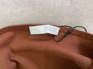 Top halter Zara marrón - Nuevo