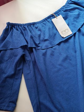Blusa Milano azul - Talla M