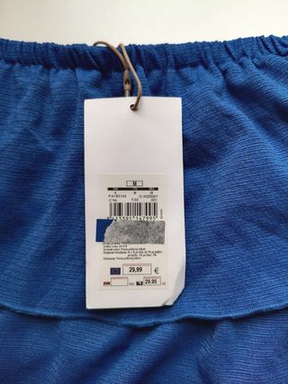 Blusa Milano azul - Talla M