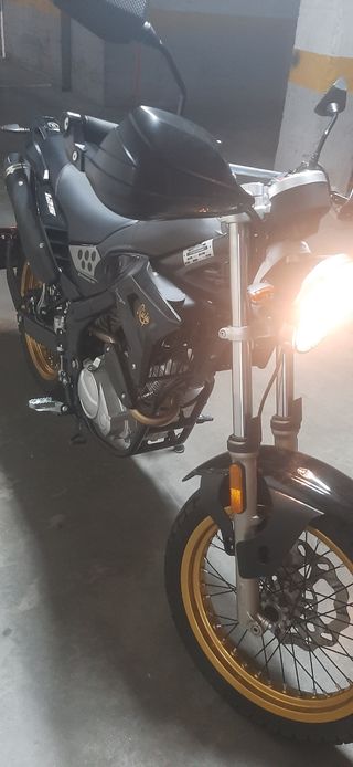 Rieju Tango scrambler 125centimetros cúbicos E5