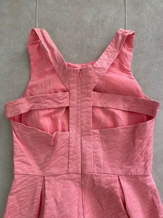 Vestido cóctel rosa