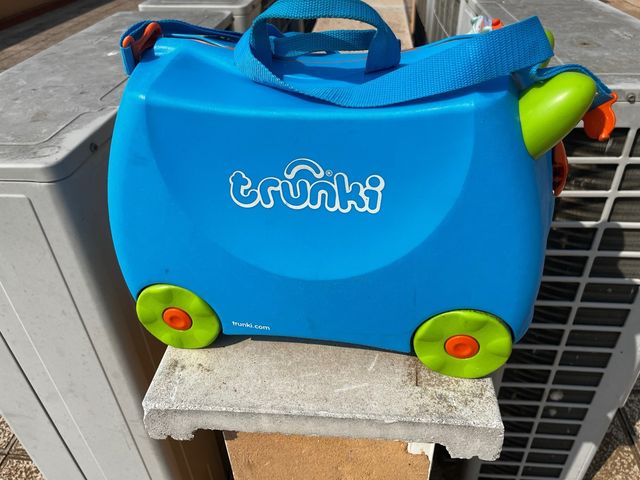 Maleta infantil Trunki azul
