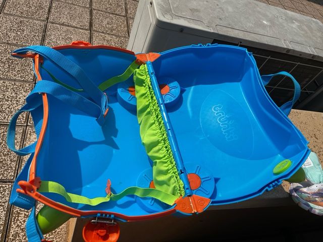 Maleta infantil Trunki azul