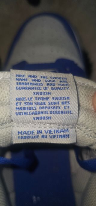 Zapatillas Nike - Azul y Blanco