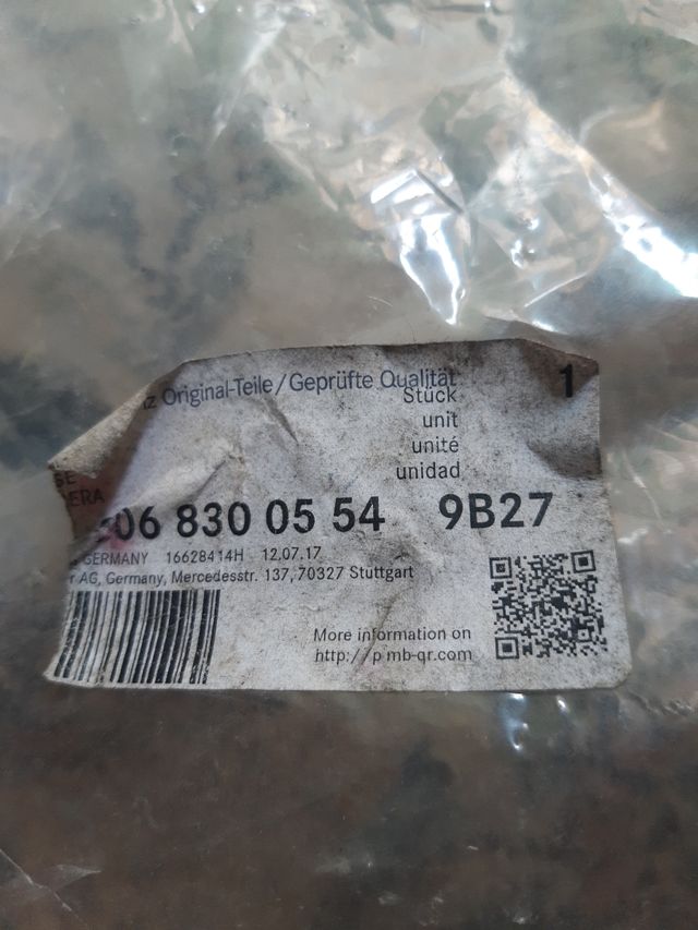 Rejilla ventilación Mercedes-Benz
A9068300554
9B27