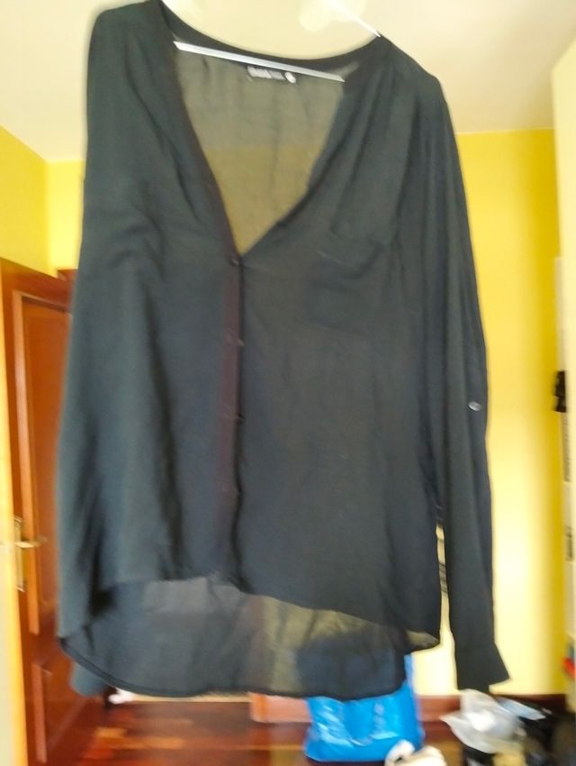 Camisa negra Shein - Talla L