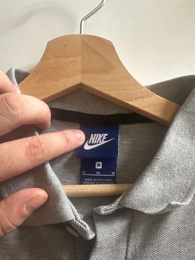 Polo Nike Uomo Grigio Taglia M
