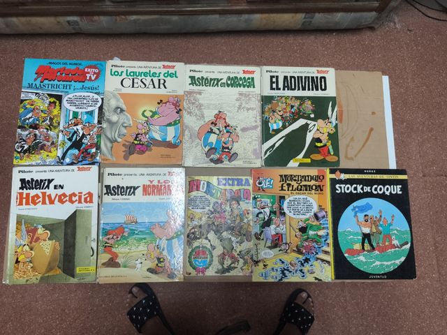 Lote de comics mortadelo y Filemon y Astérix