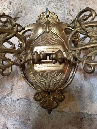 Espectacular Candelabro Art Nouveau