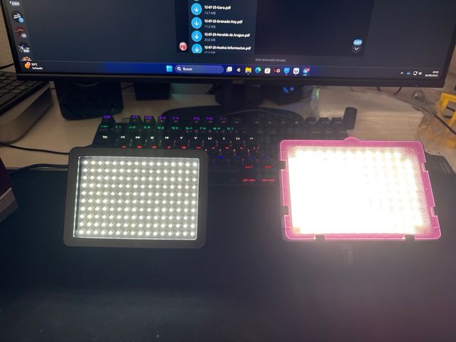 2 Focos LED - Iluminación