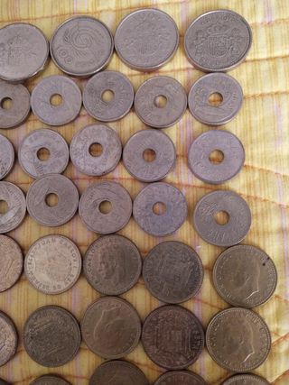 35 Monedas España antiguas