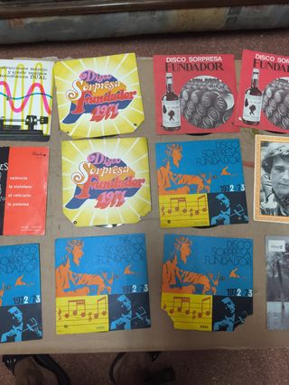 15 Minidiscos Varios Artistas vinilo