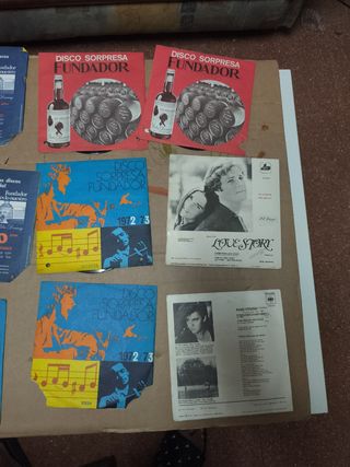 15 Minidiscos Varios Artistas vinilo