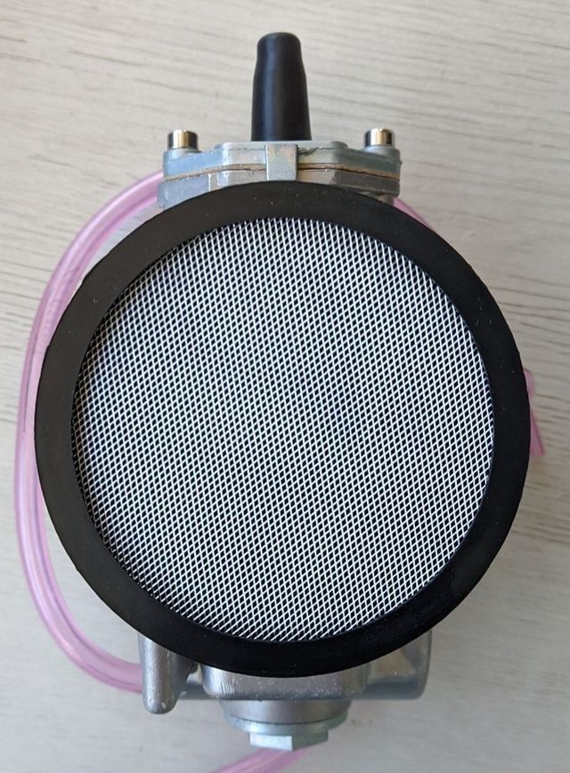 Embudo admisión con espuma y malla metalica