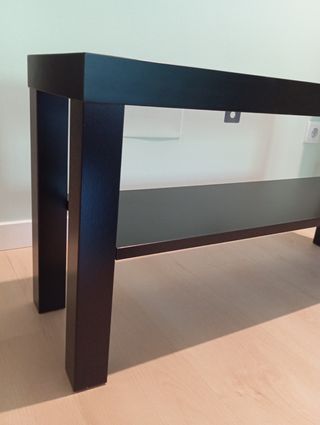  Mueble LACK Ikea. Estatería, zapatero, television