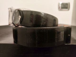 Cintura Via della Spiga Milano - Pelle nera