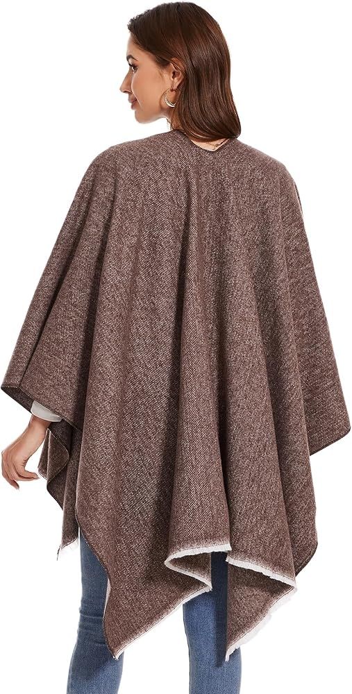 Poncho Pocadri marrón - Talla única