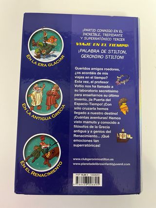 Viaje en el Tiempo 3. Geronimo Stilton