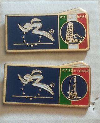 Pins Expo Sevilla 92 Pabellón de U. Europea