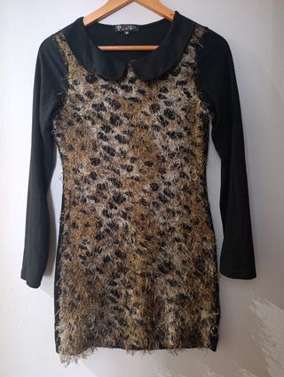 Vestido leopardo - Talla M